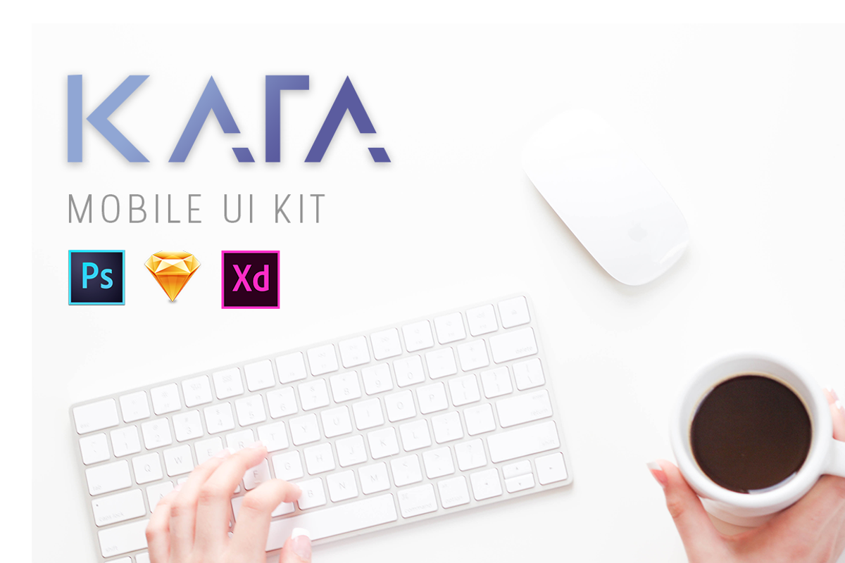 Kata Mobile UI KIT, an UI Kit Template by No.13 (Photo 1 of 4)