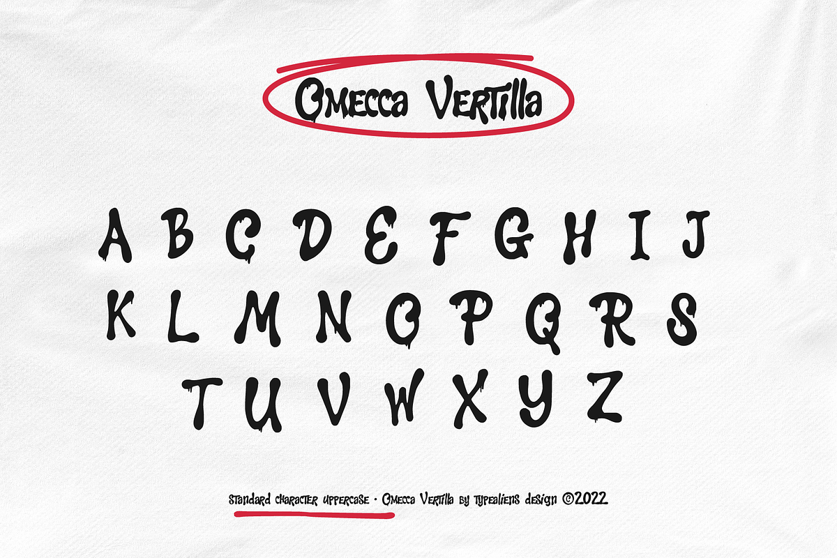 Omecca Vertilla, a Sans Serif Font by ilhamtaro (Photo 6 of 10)
