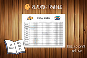 Reading Journal Print Templates, a Stationery Template by AnnaViolet_store (Thumbnail 4 of 6)