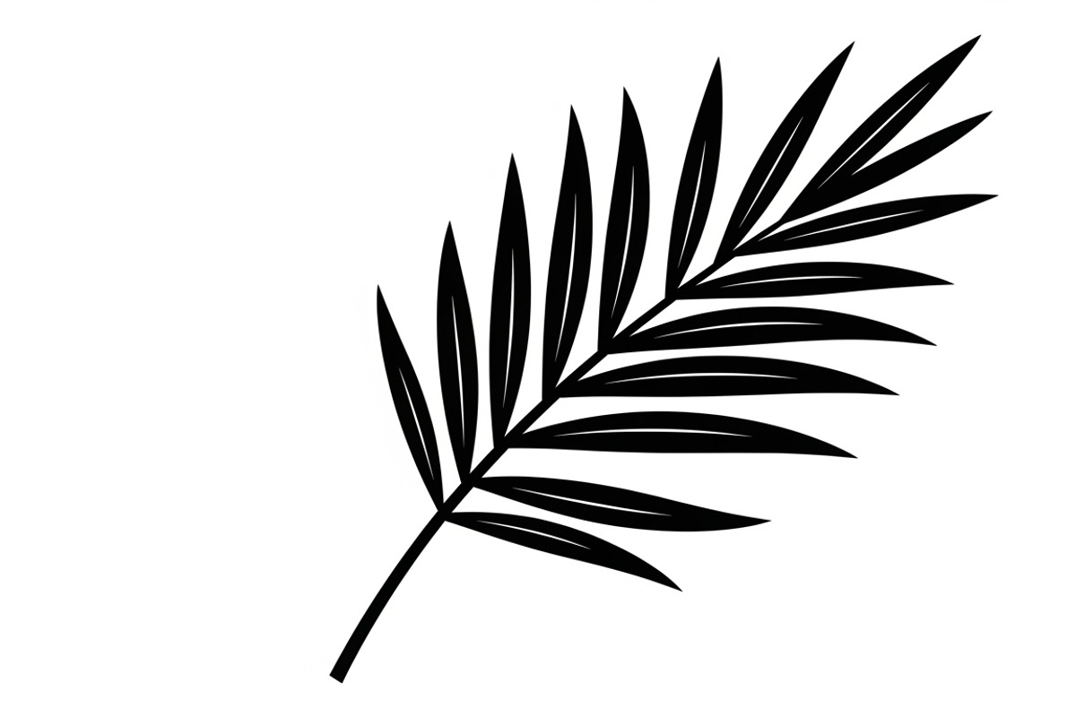 Stylish tropical palm wall decor, an Illustration by Amazin_art (Photo 31 of 33)
