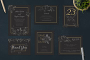 Noirose Wedding Design Set, an Object Graphic by lups design (Thumbnail 7 of 11)