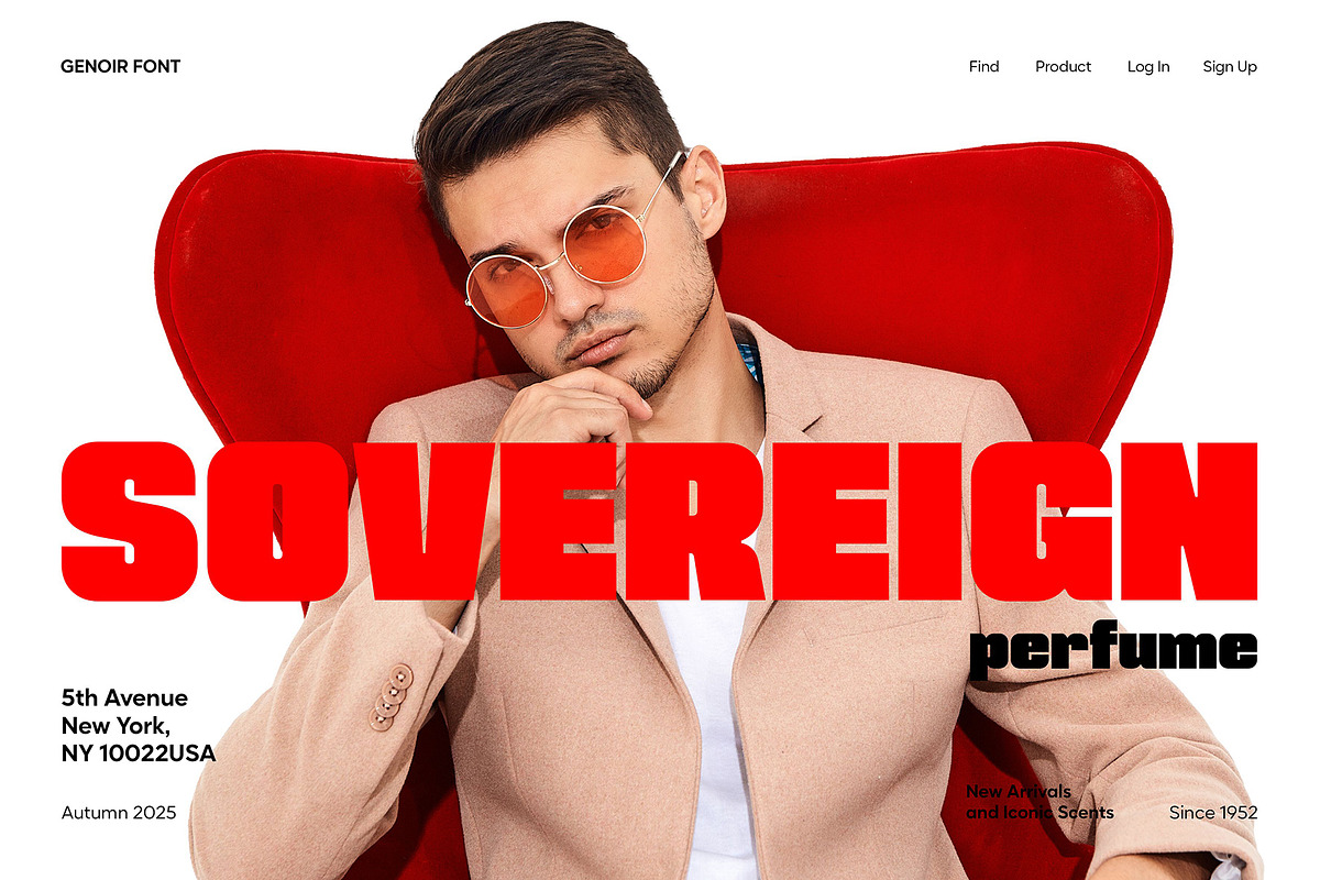 Genoir – Bold Display Font Family, a Font by Digitype Studio (Photo 7 of 10)
