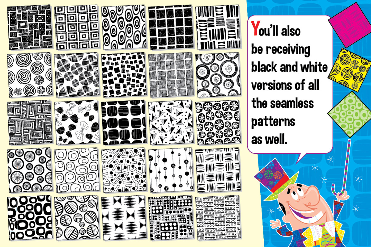 Seamless Patterns & Swatches, a Graphic by steckfigures (Photo 3 of 5)