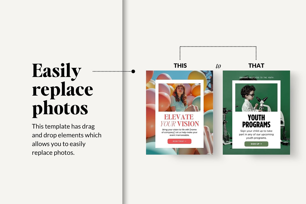Event Planner Instagram Templates, a Social Media Template by InkBlue Templates (Photo 6 of 10)