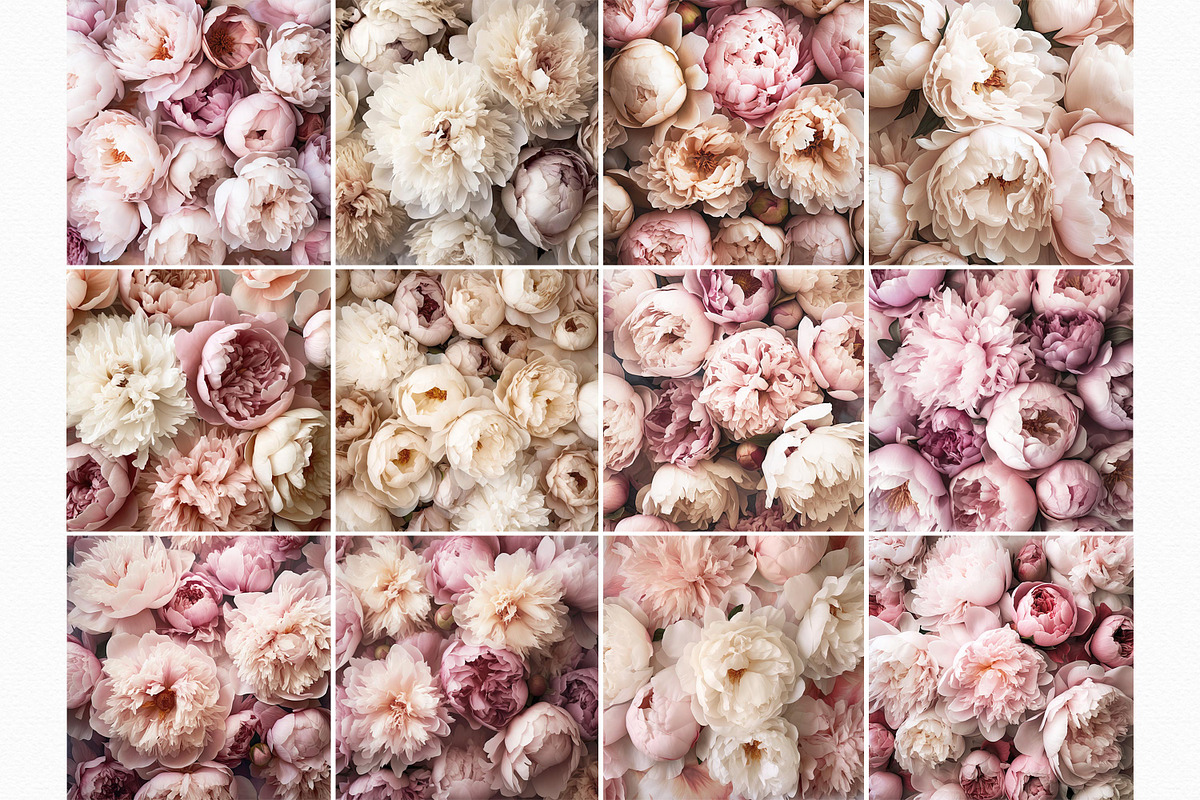 Soft Peonies, a Texture Graphic by rileyBgraphics (Photo 2 of 7)