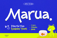Marua - Playful Fun Display Font