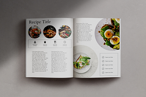 SALE! Recipe Book Template