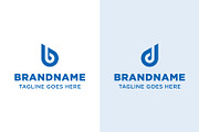 Letter D or B Drop Logo, a Branding & Logo Template by Pray Art Design Studio (Thumbnail 1 of 2)
