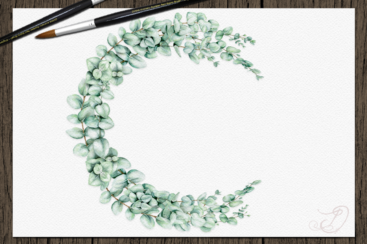 Baby Eucalyptus Illustration, a Decorative Illustration by DioFlow (Photo 4 of 6)