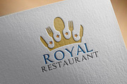 Royal Restaurant Logo, a Branding & Logo Template by GladicMonster (Thumbnail 1 of 13)