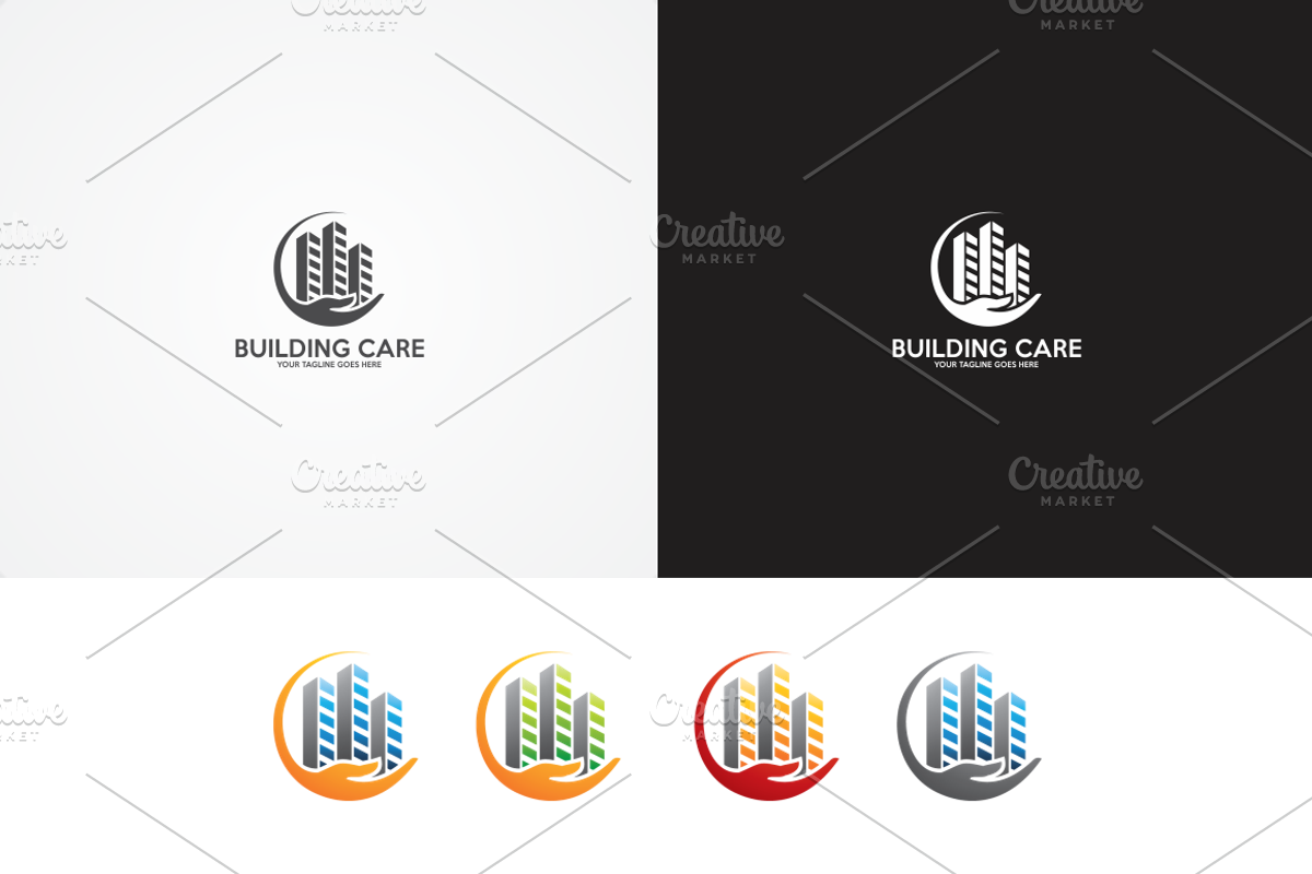 Building Care – Logo Template, a Branding & Logo Template by Alfam17 (Photo 4 of 4)