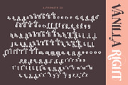 Vanilla Right - Modern Serif Font, a Serif Font by Airotype (Thumbnail 16 of 18)