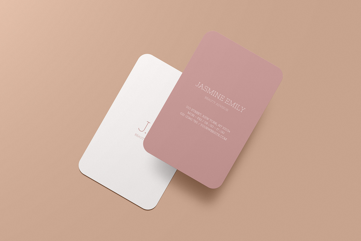 Vertical Business Card Mockup, a Books & Magazine Mockup by Mockup Supper (Photo 8 of 10)