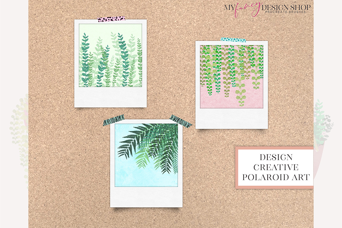 Procreate Spring Floral and Leaf Set, a Brush Add-On by My Fancy Design Shop (Photo 6 of 13)