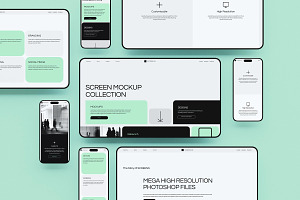 Screen Mockup Collection