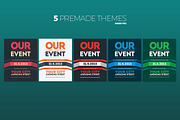 Our Event Flyer PSD Template, a Flyer Template by M K GRAPHICS (Thumbnail 2 of 6)