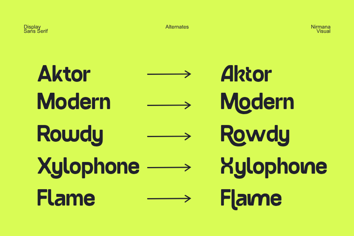 Moflat - Display Sans Serif, a Sans Serif Font by Nirmana Visual (Photo 6 of 10)
