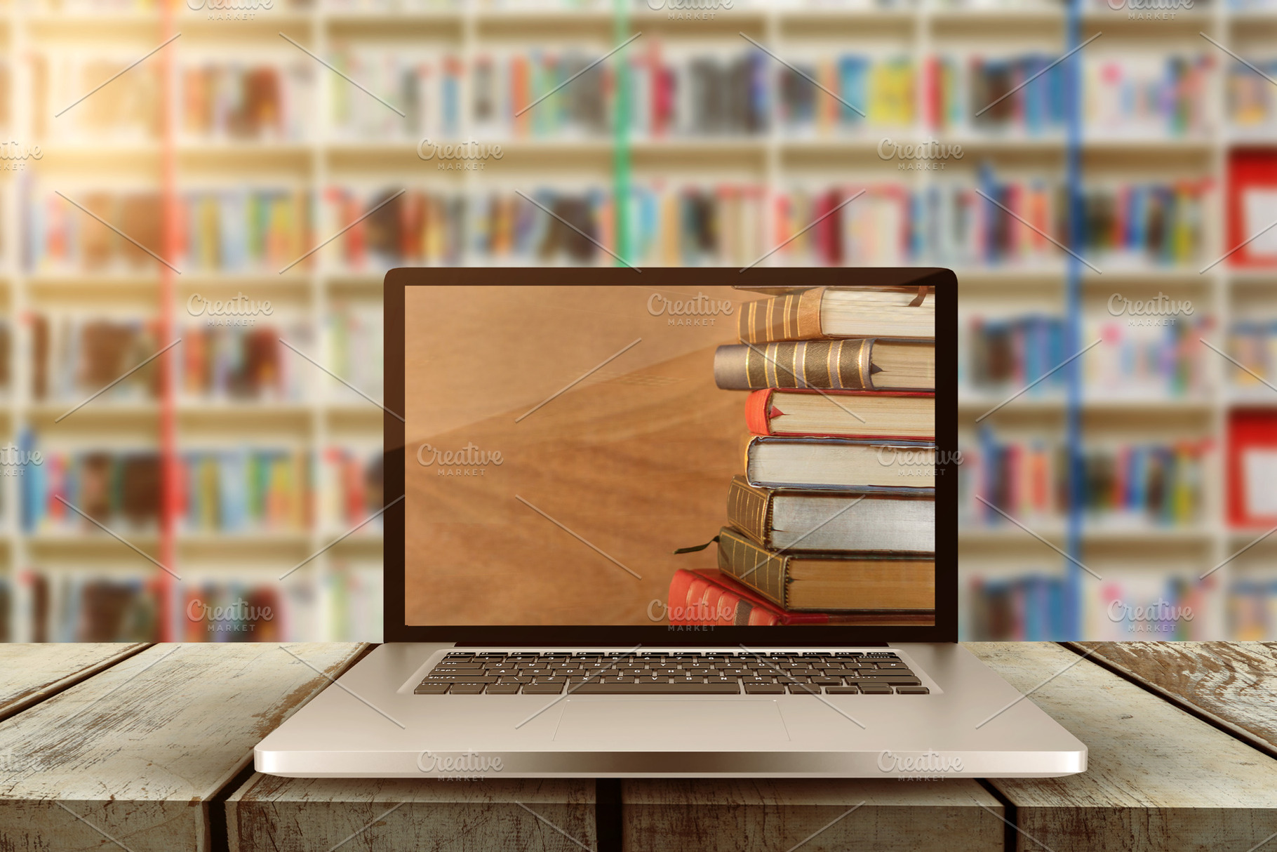Image of laptop with with screen, a Background Photo by wavebreak ...