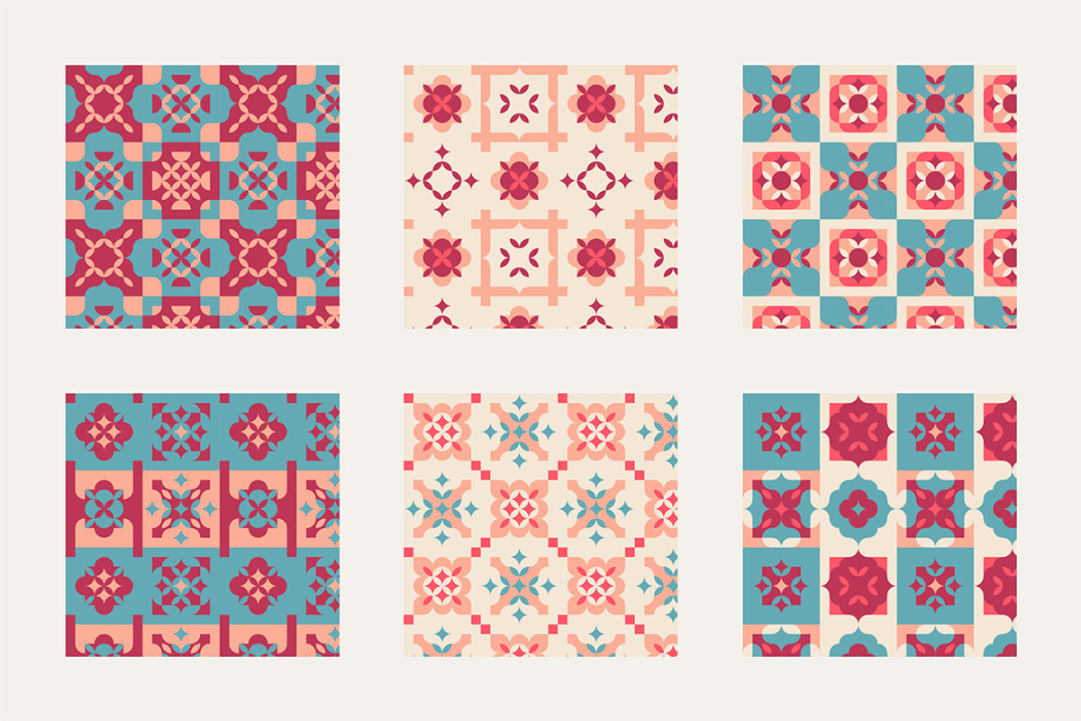 Ornament Patterns V02, a Pattern Graphic by dvtchk (Photo 2 of 3)