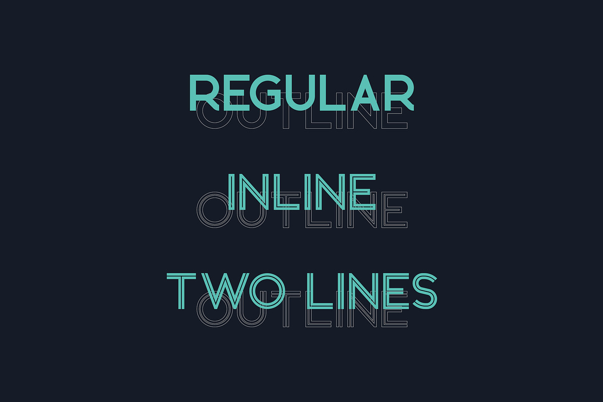Bronx - Sans Serif typeface 6 fonts, a Sans Serif Font by VP Fonts (Photo 2 of 11)
