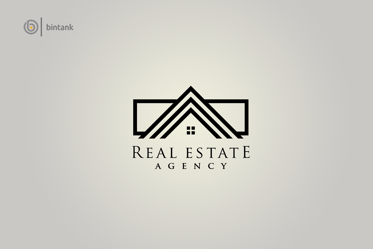Golden House - Real Estate Logo, a Branding & Logo Template by Bintank Studio (Photo 1 of 3)