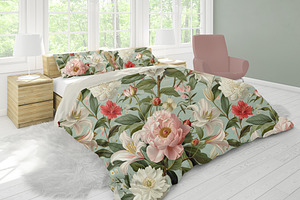 Gorgeous Peonies Floral Pattern