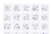 Isometric Engineering Icons, a Duotone Icon by Vectors Market (Thumbnail 5 of 7)