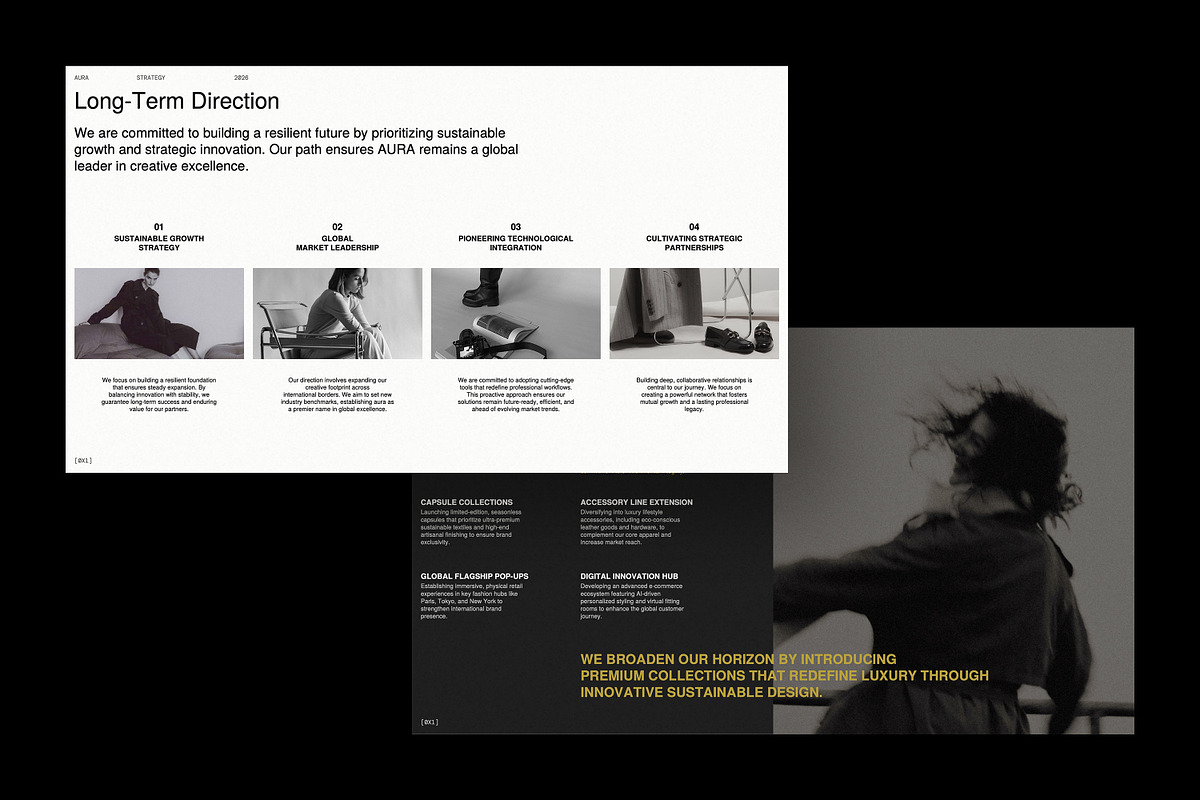 Brand Strategy Presentation | AURA, a Presentation Template by GoldenPixelStudio (Photo 11 of 11)