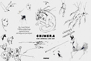 CHIMERA: Raw Surreal Line Art, an Animal Illustration by Purple (Thumbnail 1 of 12)