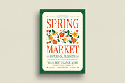 Spring Market Event Flyer, a Flyer Template by Guuver (Thumbnail 1 of 3)