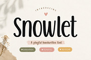 Snowlet, a Handwritten Font by Wow Magic (Thumbnail 1 of 4)