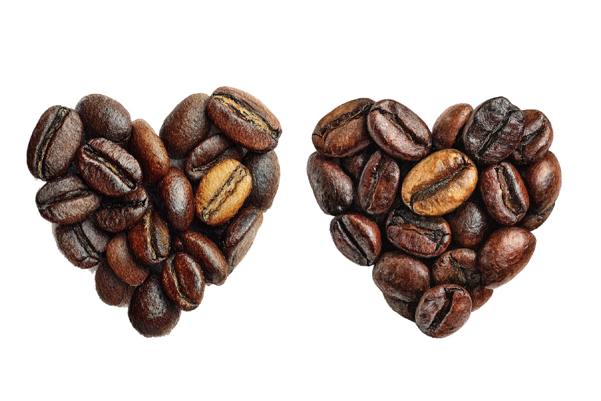 Coffee Beans Heart Clipart, an Illustration by Designworld (Photo 4 of 5)