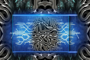 Futuristic art