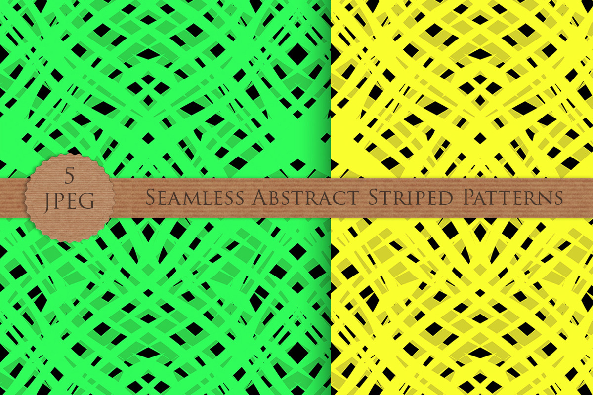 Seamless abstract striped pattern, a Pattern Graphic by Futurel (Photo 3 of 4)