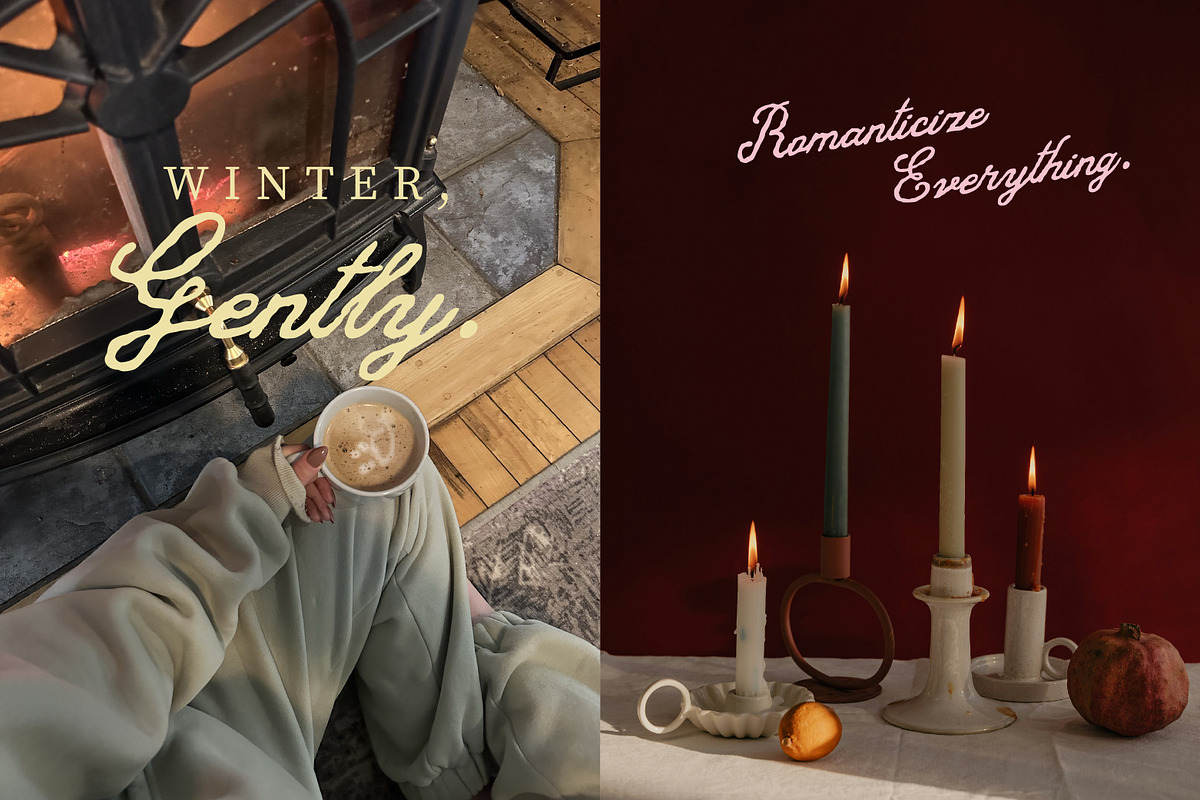 Quiet Attempt Love Handwritten Font, a Script Font by Struvictory.art (Photo 8 of 9)