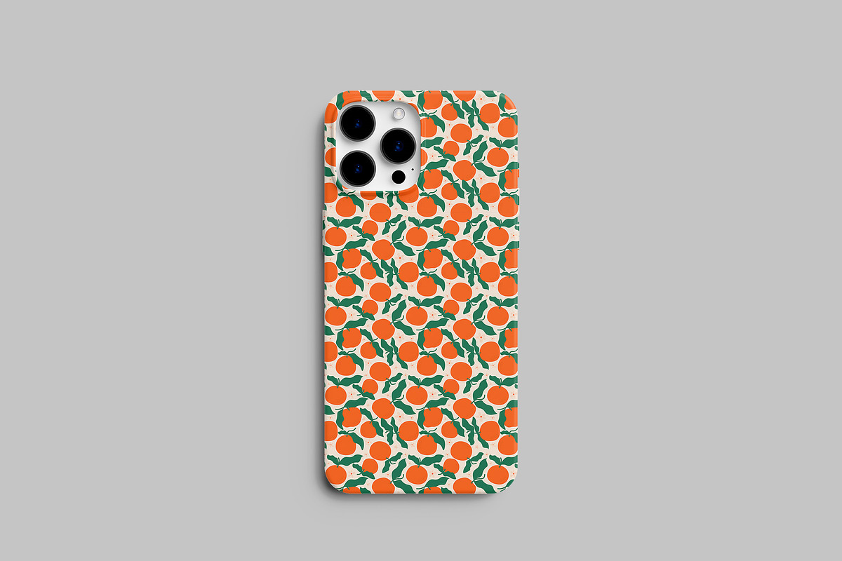 Orange Fruit Pattern, a Pattern Graphic by Neermana (Photo 2 of 5)