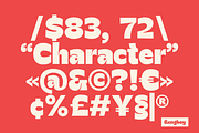 Gengboy Display Typeface - Hitype, a Sans Serif Font by Hitype (Thumbnail 9 of 9)