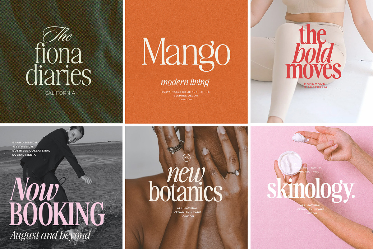 The Awesome Serif Family (32 Fonts), a Serif Font by Nicky Laatz (Photo 14 of 42)