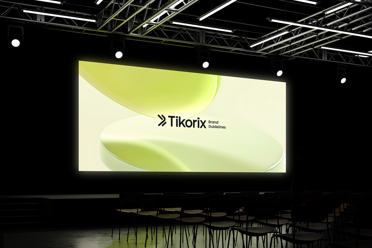 Tikorix. Brand guidelines template, a Branding & Logo Template by Brandarnia (Photo 4 of 6)