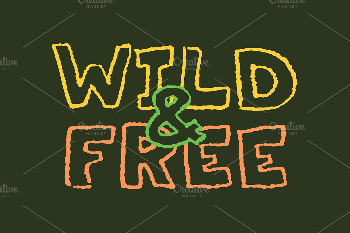 Kindergarten Krayon Font, a Font by Mint Pixels (Photo 4 of 7)