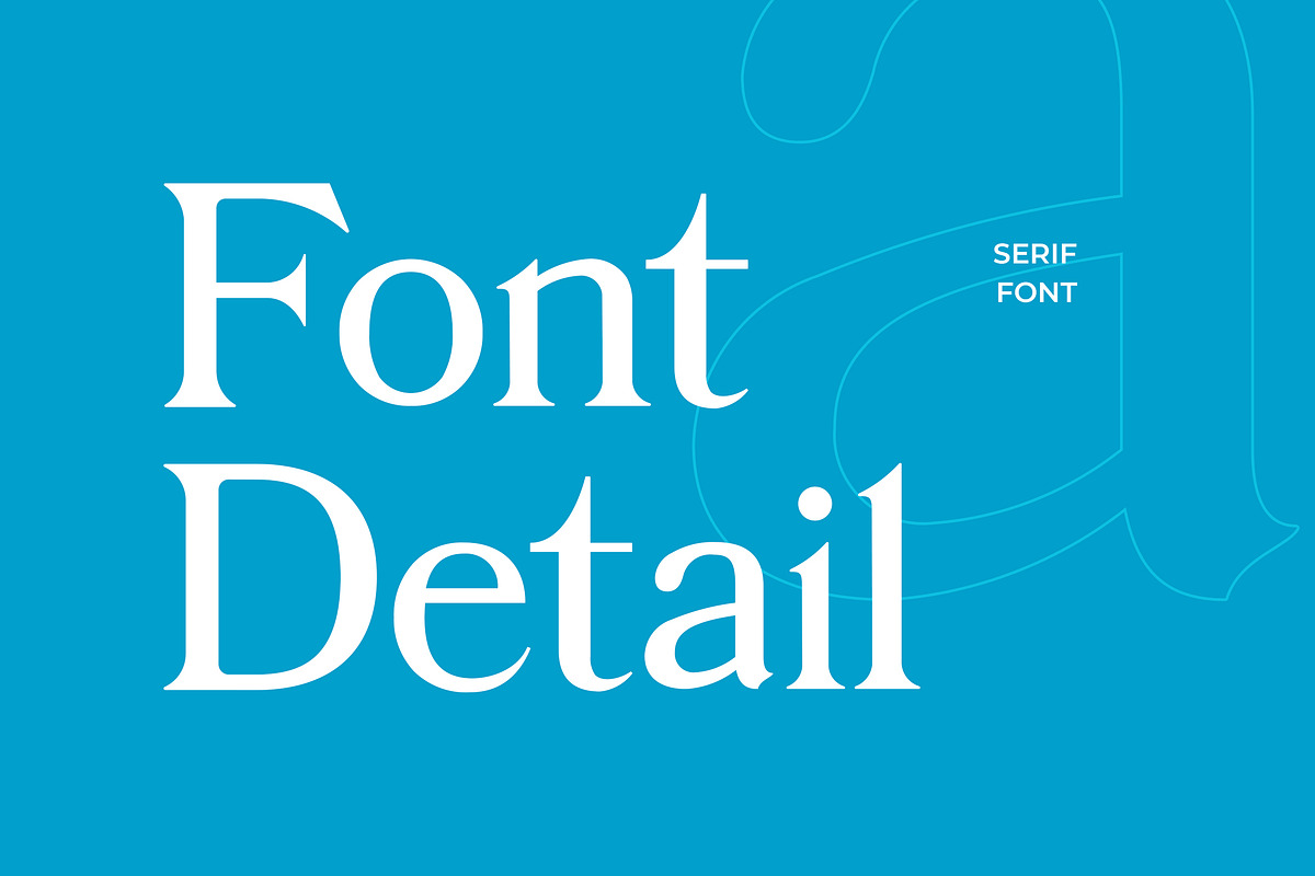 Nandi Modern Serif Font, a Serif Font by UICreative (Photo 3 of 5)