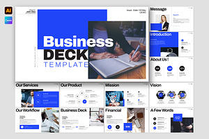 Business Deck Presentation Template, a Presentation Template by E-Type