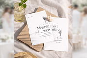 Modern Minimal Save Date Canva bd010, an Invitation Template by TyphoonStudio (Thumbnail 4 of 10)