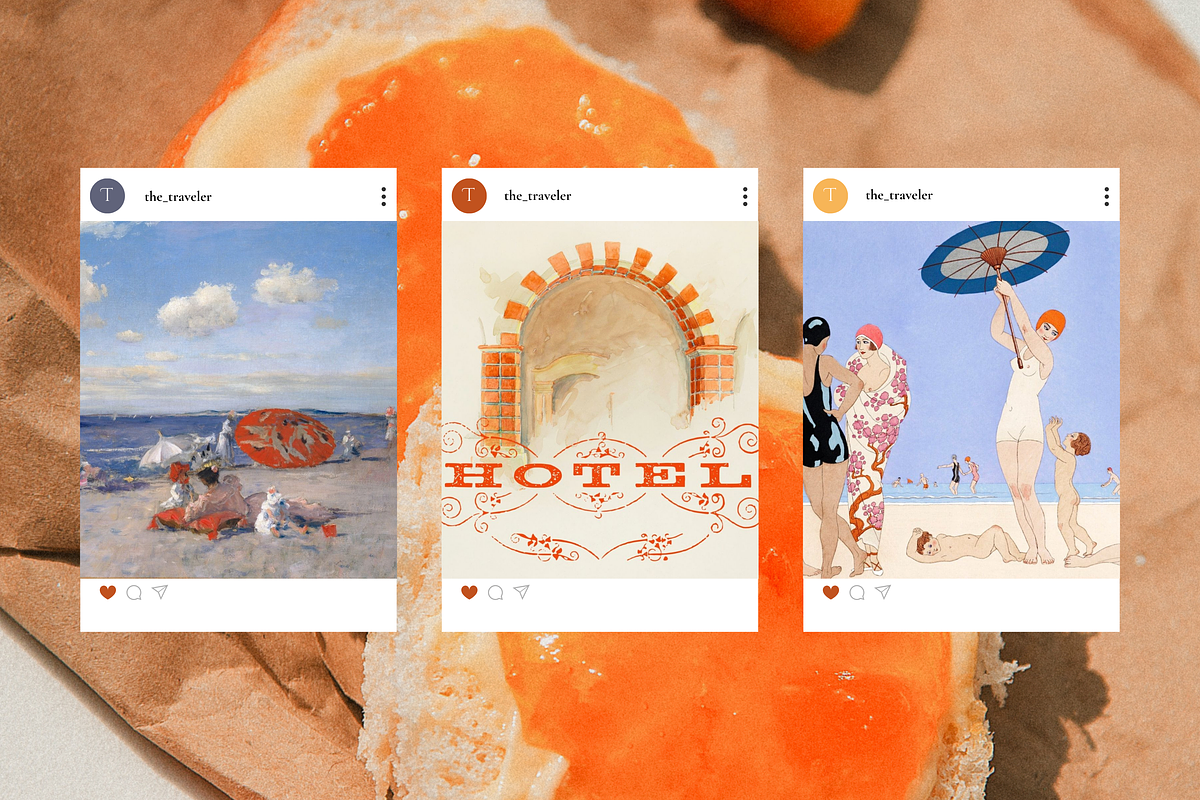 The Traveler Social Media Bundle, a Social Media Template by The Flossy Finch (Photo 15 of 21)