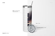 20oz Skinny Tumbler Mockup Set, a Cups & Container Mockup by creatsy5 (Thumbnail 3 of 11)