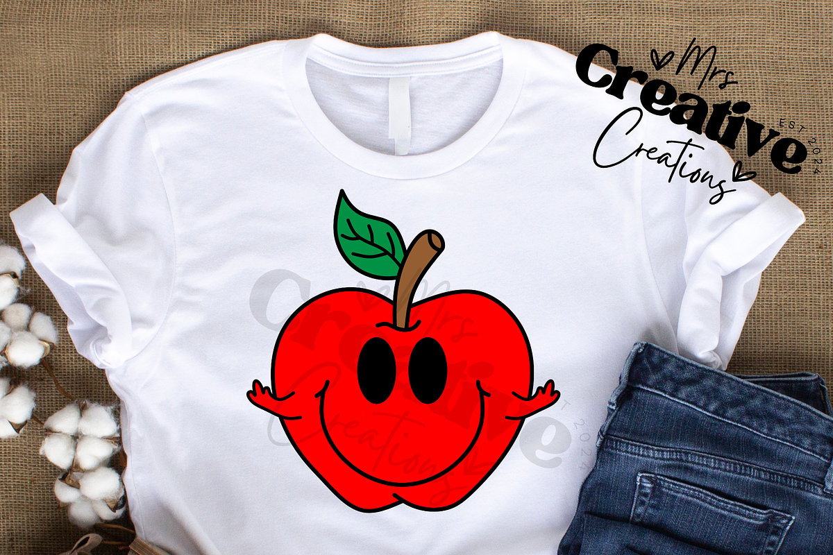 Teacher Apples Clipart Bundle, a Graphic by Mrs. Creative Creations (Photo 5 of 6)
