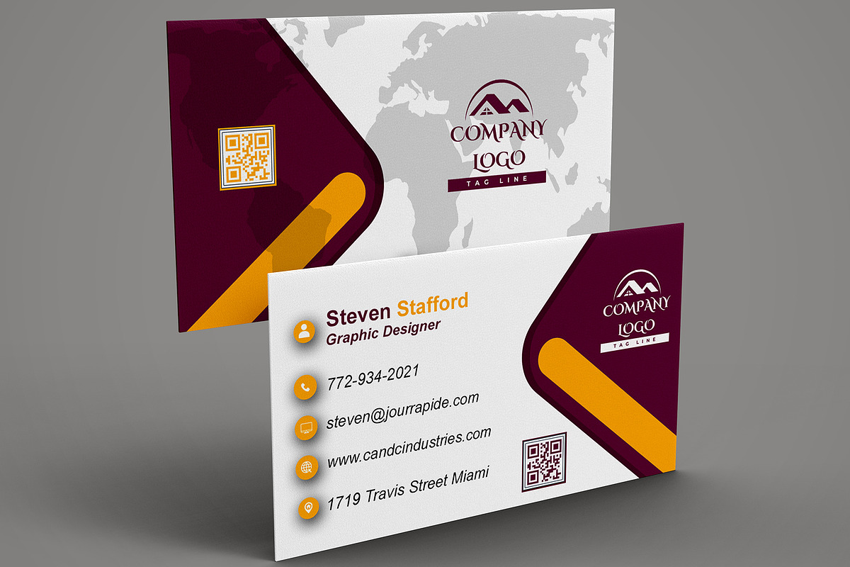 Modern Business Card Template preview 3
