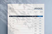 Minimal Invoice Template, a Product Mockup by Ree_Creative (Thumbnail 2 of 2)