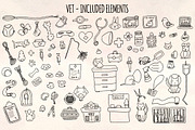 Vet and Animal Vector Bundle, an Animal Illustration by Violet LeBeaux (Thumbnail 2 of 3)