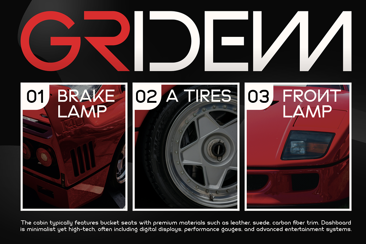 Kiven - Modern Sans Serif Display, a Sans Serif Font by MaikoHatta (Photo 3 of 7)